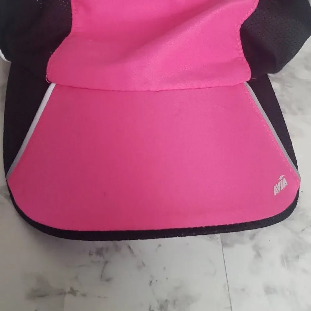 Avia Hot Pink‎ and Black Cap Hat